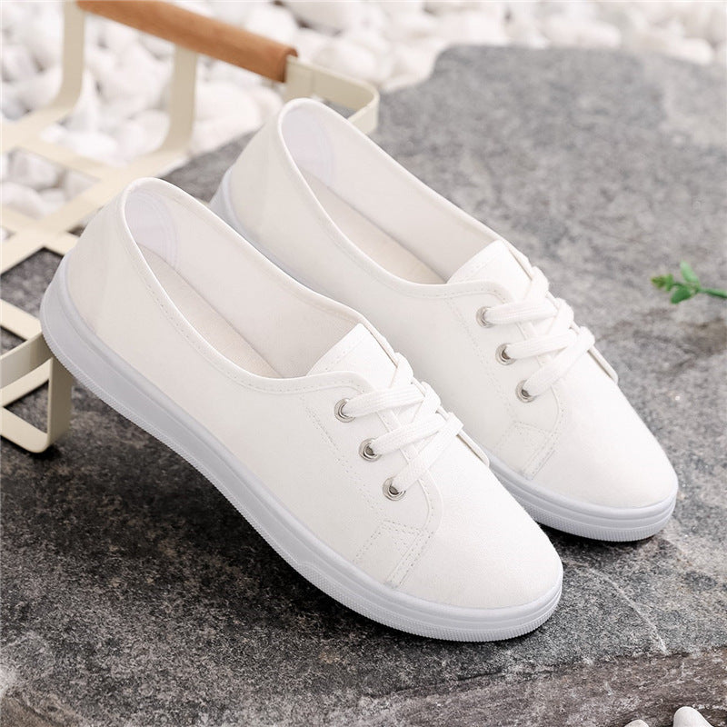 Spring And Autumn Canvas Student Shoes