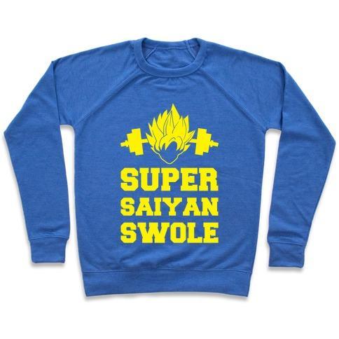 Super Saiyan Swole Crewneck Sweatshirt