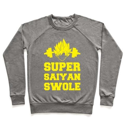 Super Saiyan Swole Crewneck Sweatshirt