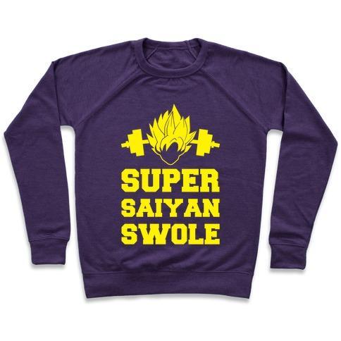 Super Saiyan Swole Crewneck Sweatshirt